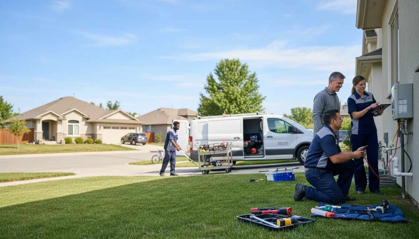 Tankless water heater service in Parkton, NC